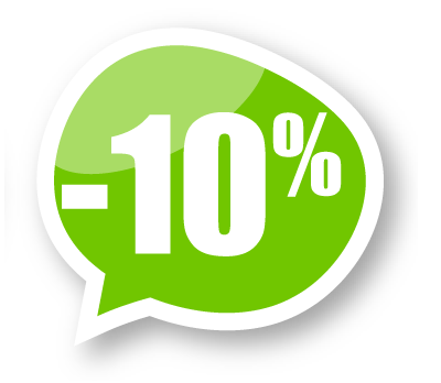 10% скидка + 