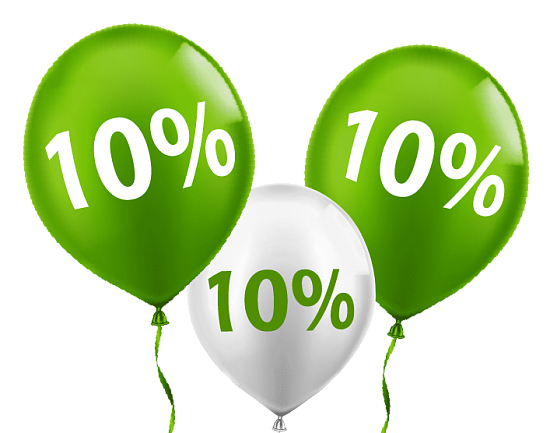 10% скидка