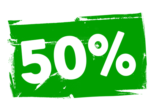 50% скидка